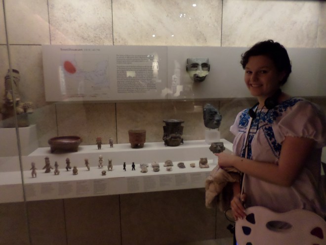 Me with my Teotihuacan friends!