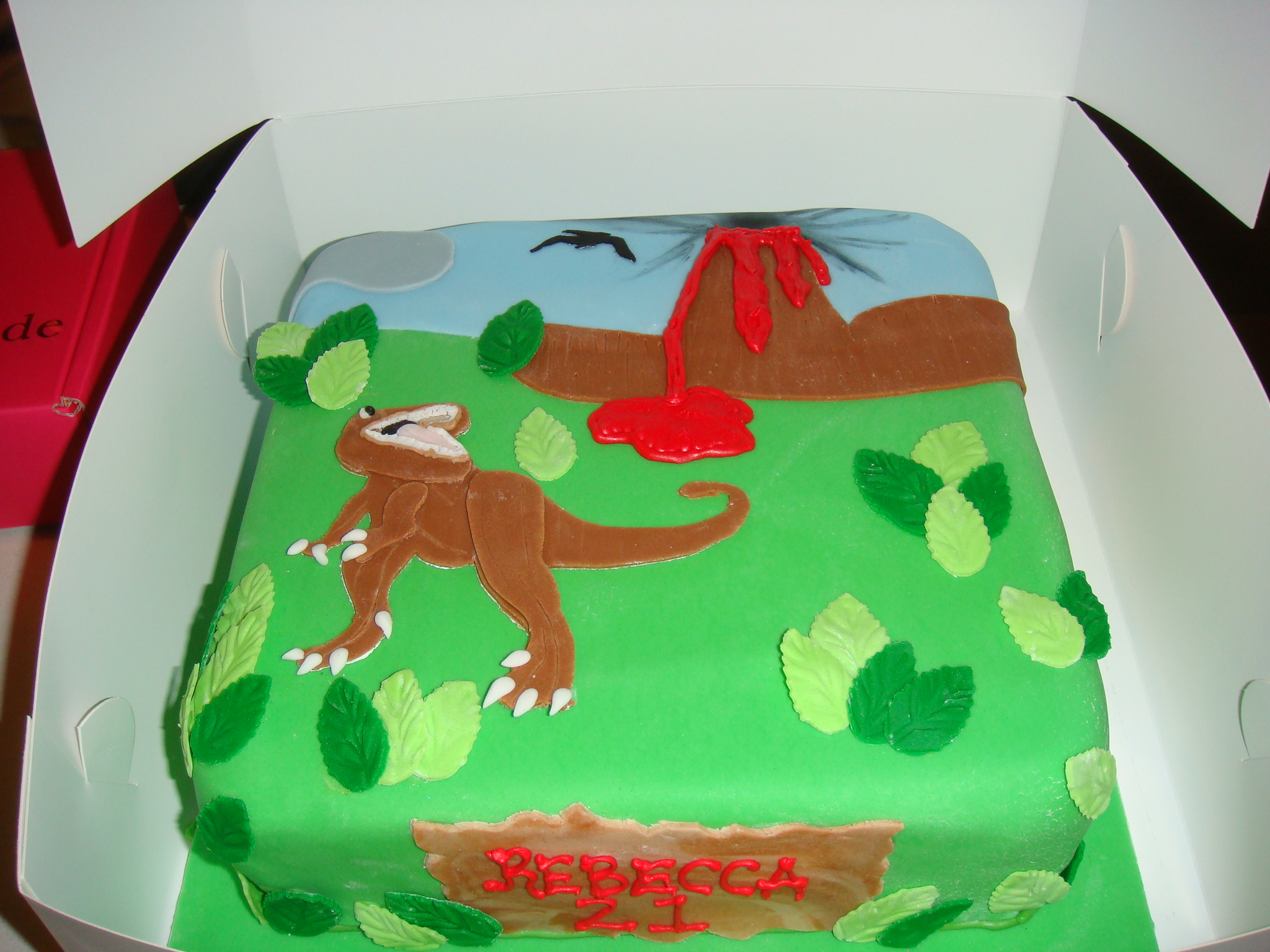 Dinosaur Cake